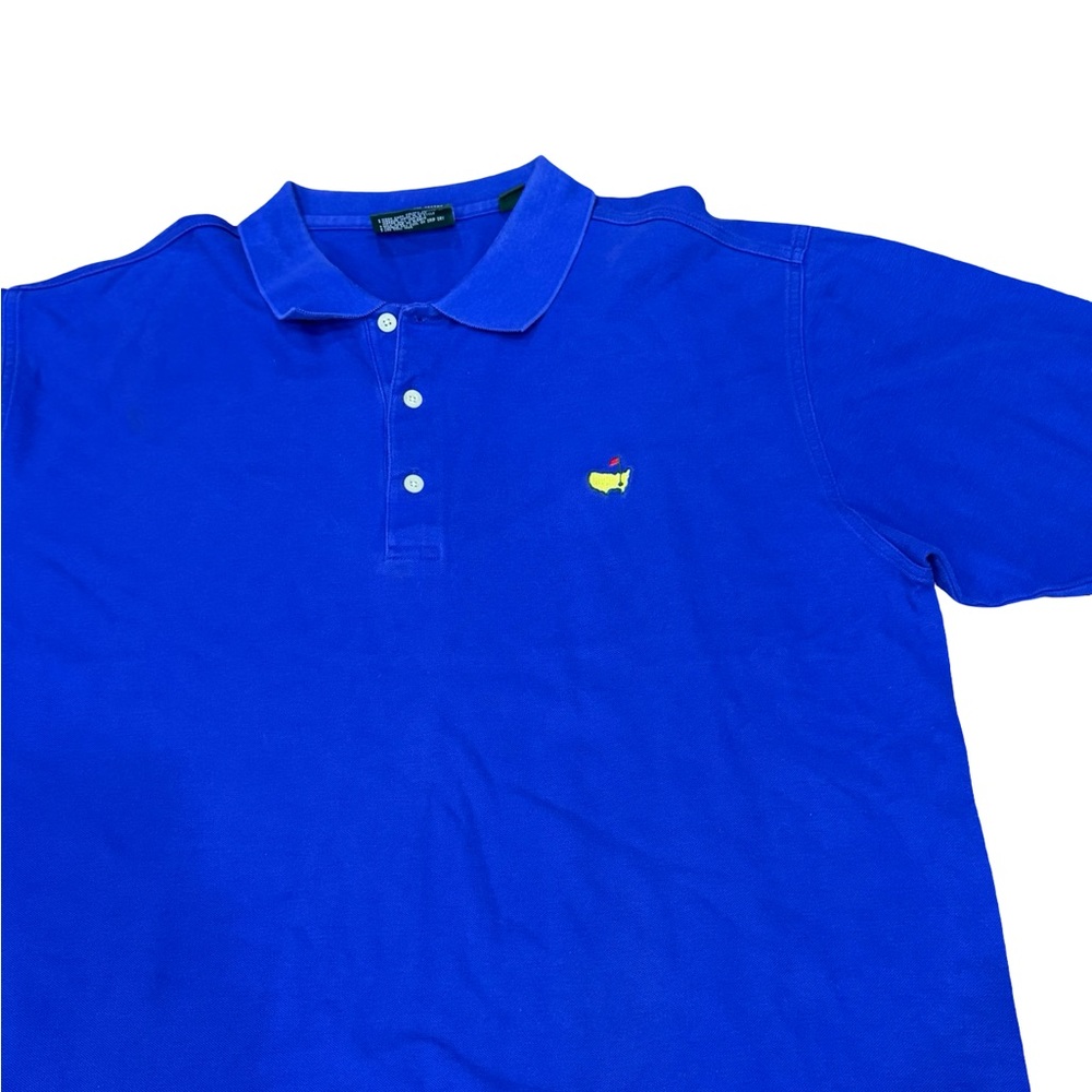 ⛳️ Masters Collection Vintage Royal‎ Blue Polo Shirt Men’s XL
